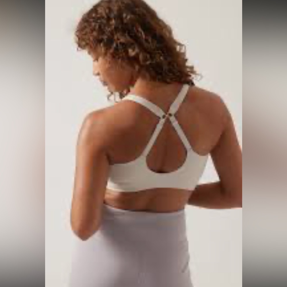 Athleta Embrace Bra size small | Abalone Gray
